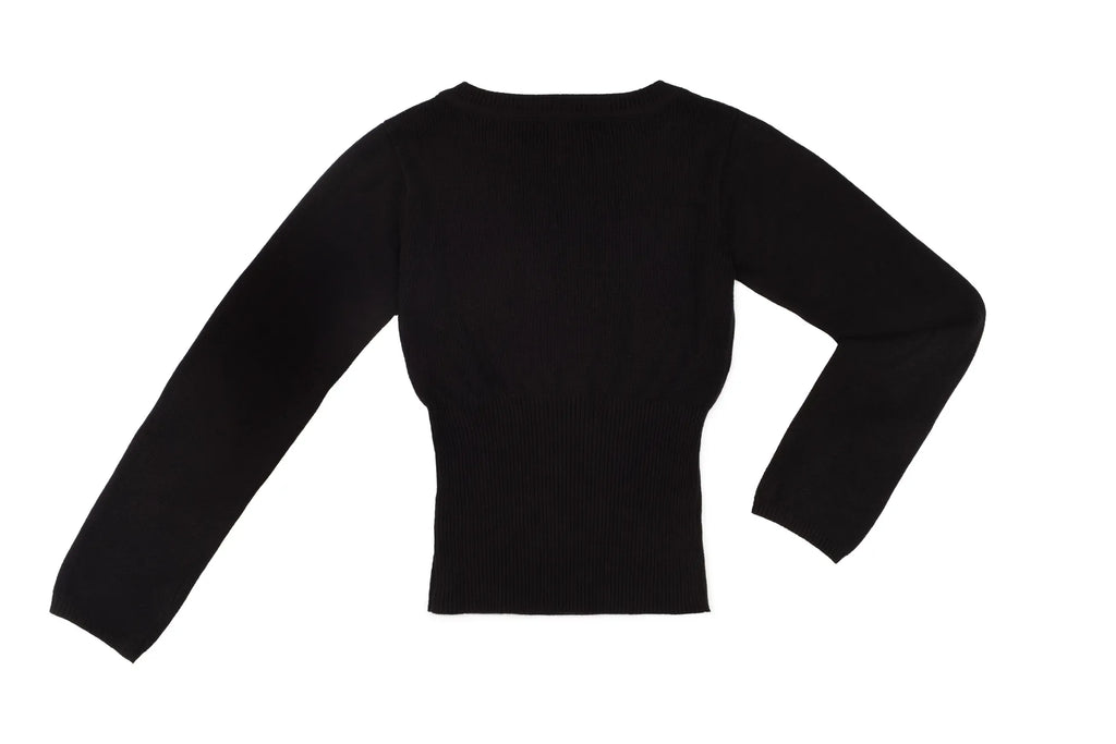 Jet Black Rose - Jumper